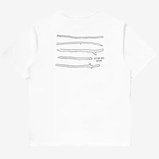 Rill Stick Print Short Sleeve T-shirt