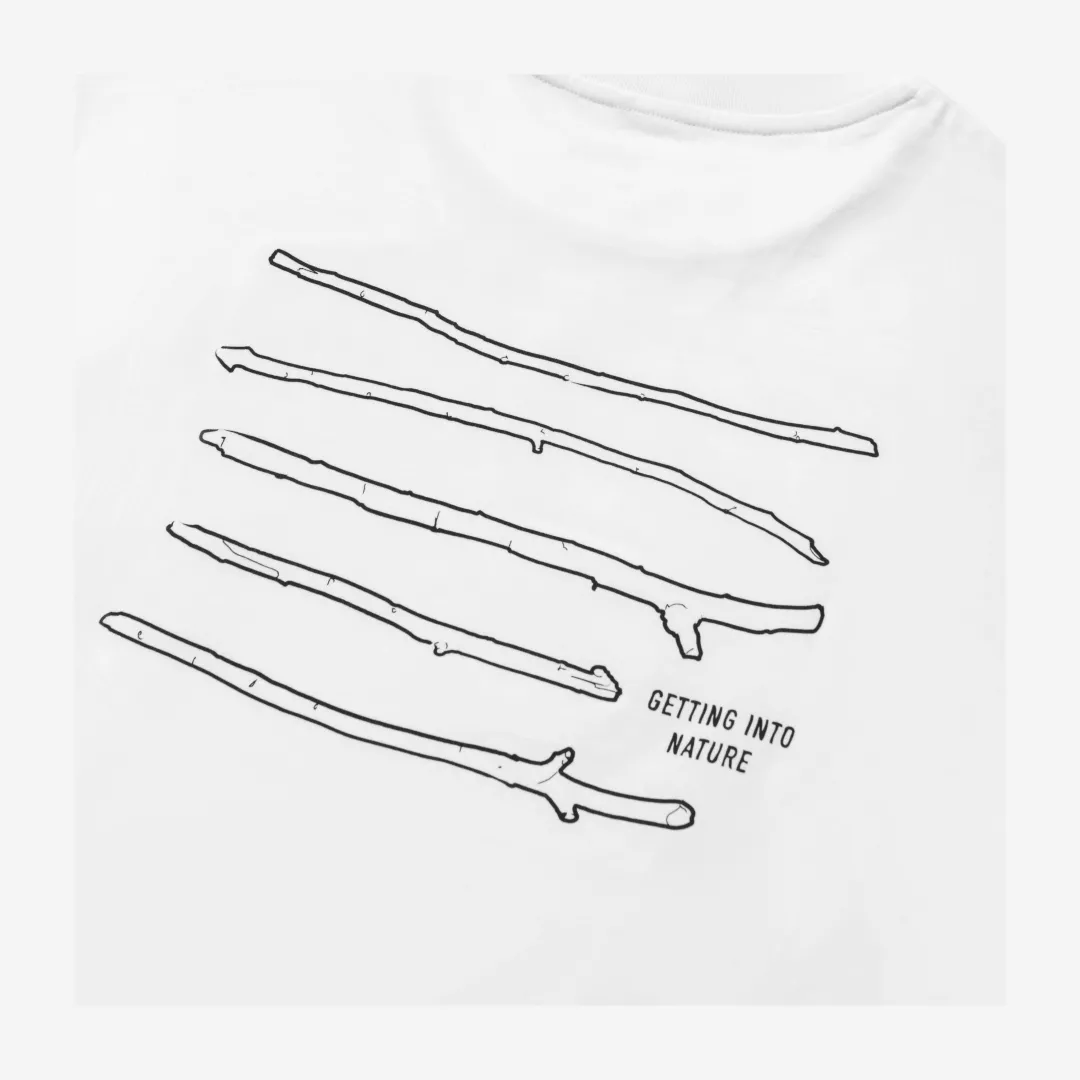 Rill Stick Print Short Sleeve T-shirt