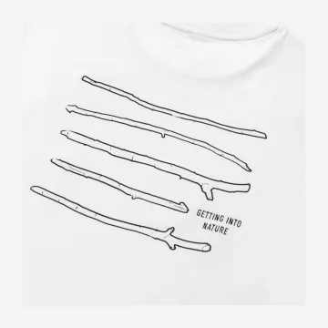 Rill Stick Print Short Sleeve T-shirt