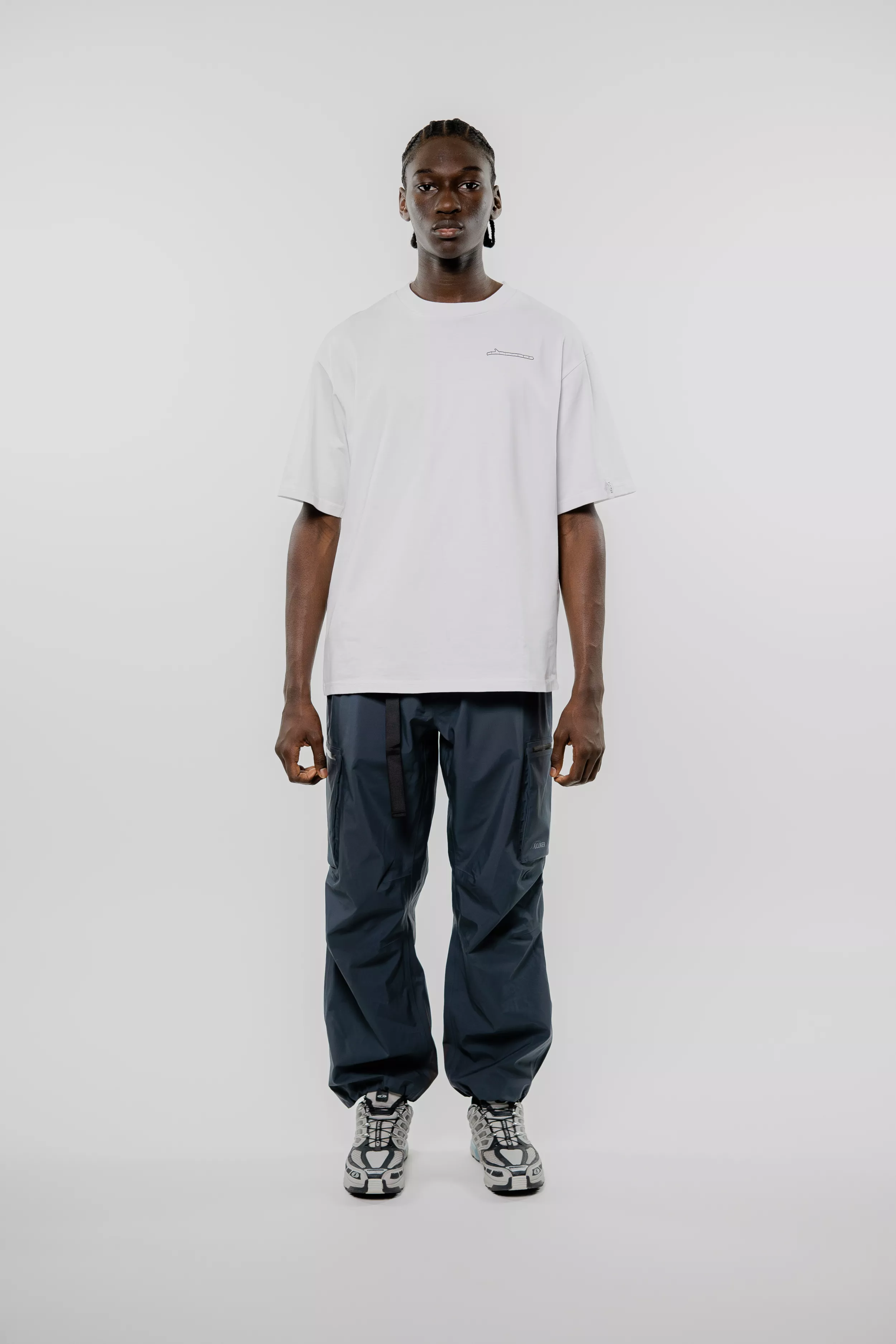 Rill Stick Print Short Sleeve T-shirt