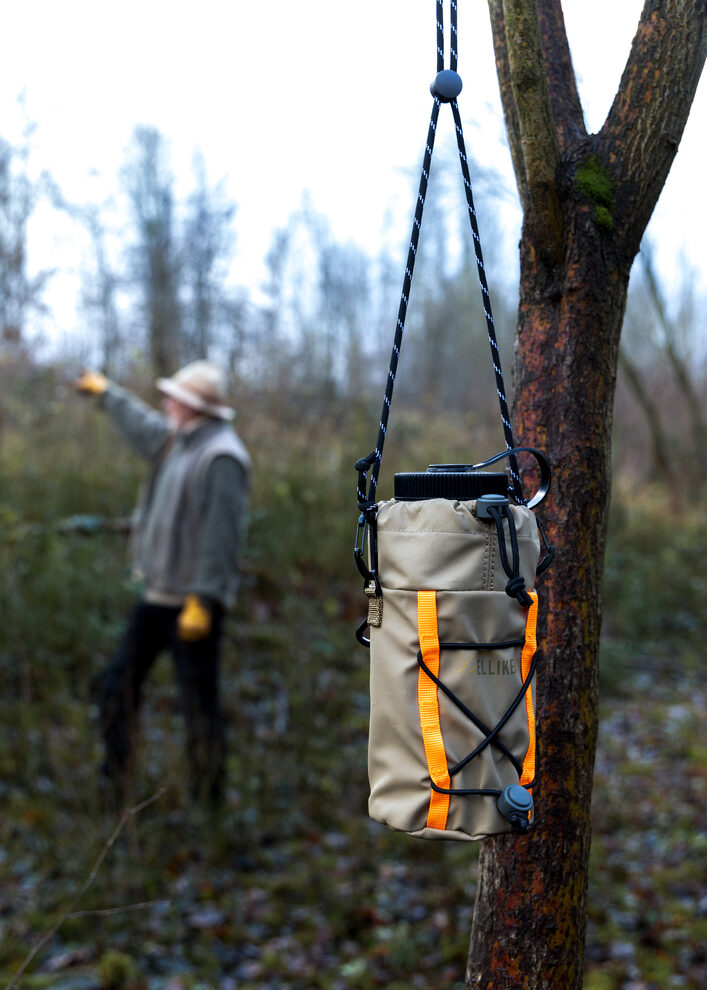 ELLIKER - Charcoal Burn - Bottle Bag