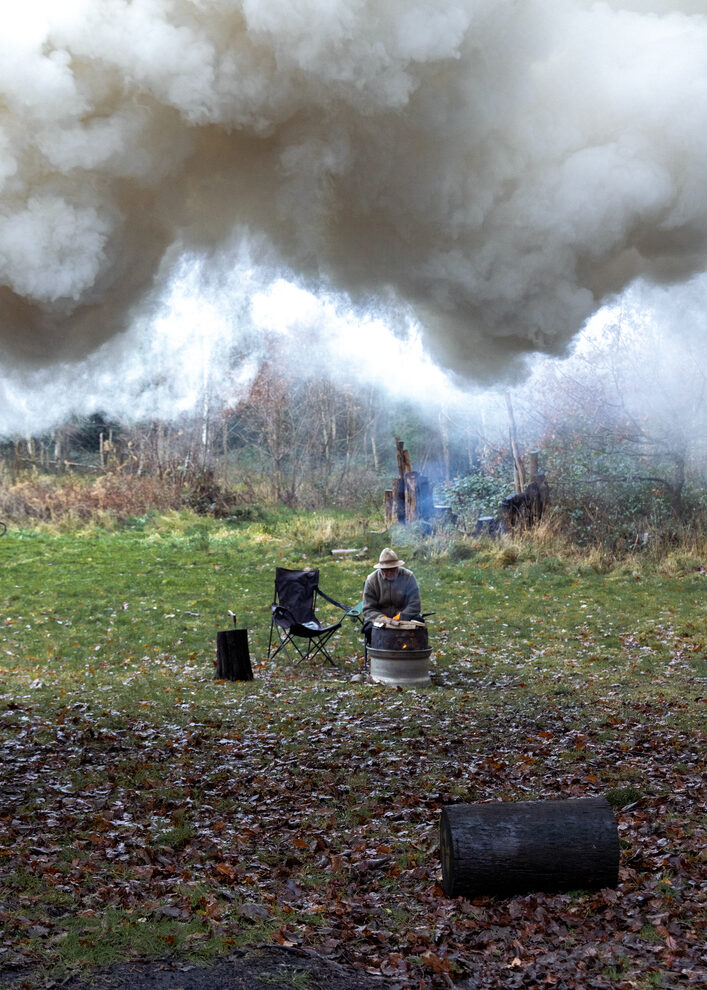 ELLIKER - Charcoal Burn - Making Lunch