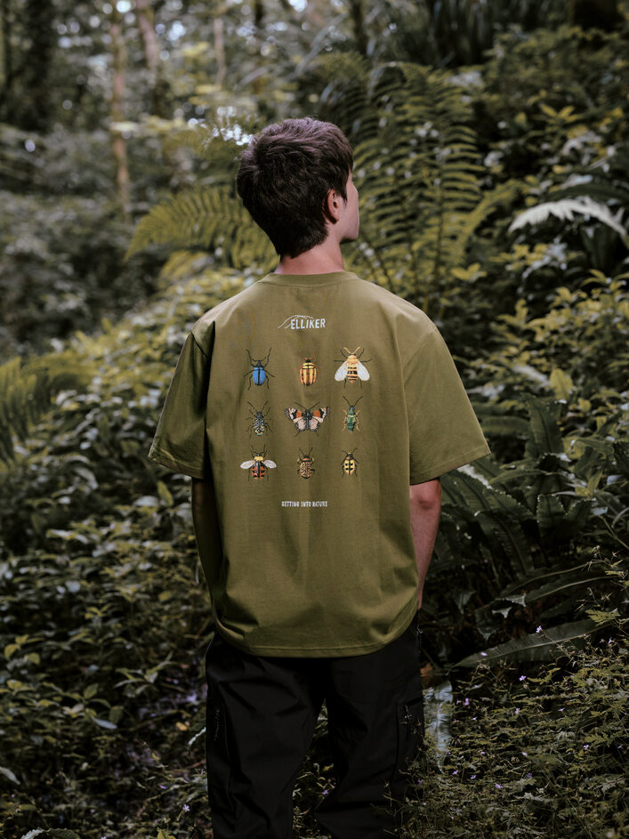 ELLIKER - Rill Bug Print Short Sleeve T-shirt