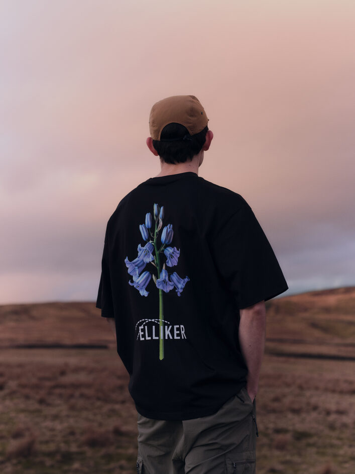 Me and my ELLIKER Rill Bluebell Print Short Sleeve T
