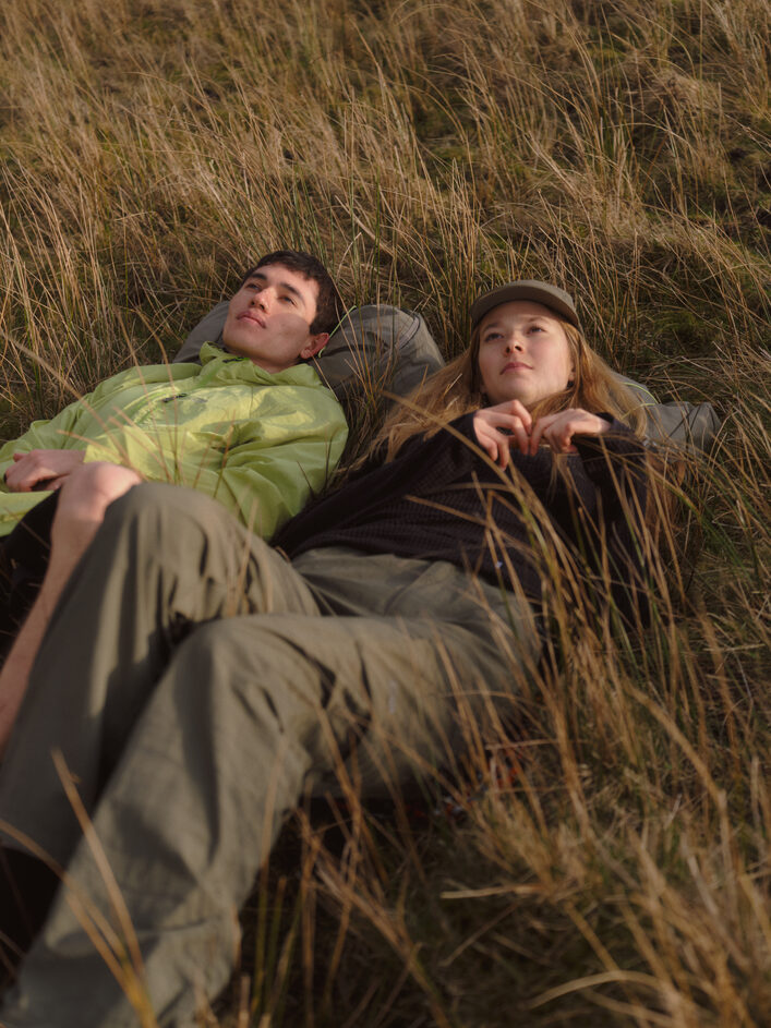 He wished he had a ELLIKER Hudswell Pullover Grid Fleece Hoodie