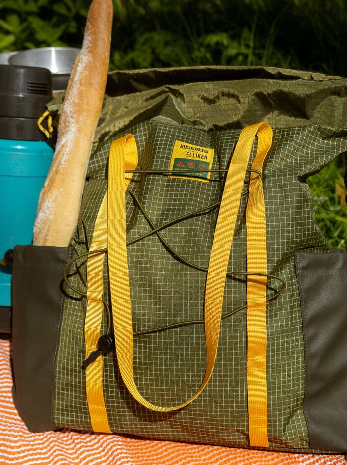 ELLIKER x Hikerdelic Tote Bag with breadstick