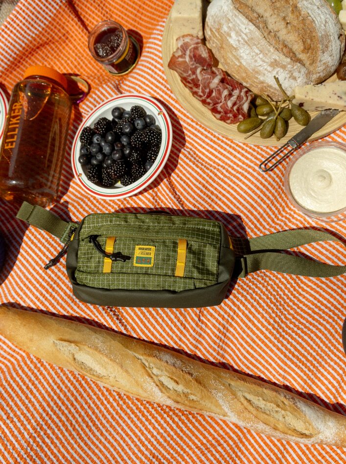ELLIKER x Hikerdelic Kiln Semer Sling Bag at picnic