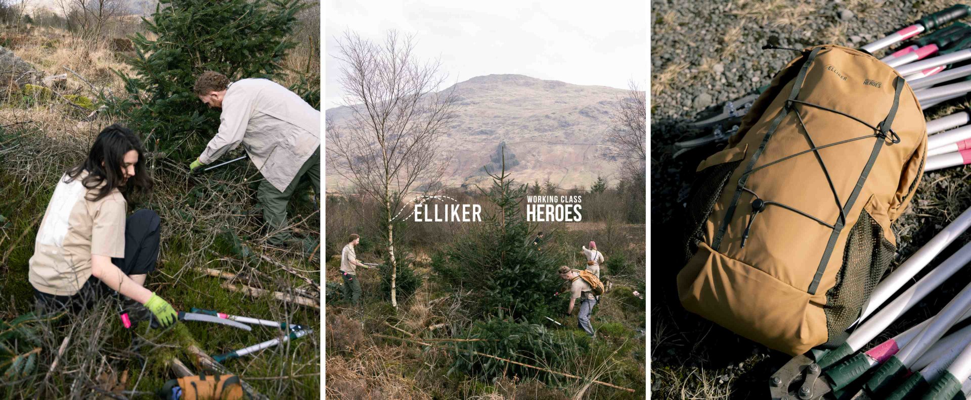 ELLIKER x Working Class Heros - Removing Invasive Species Teamwork